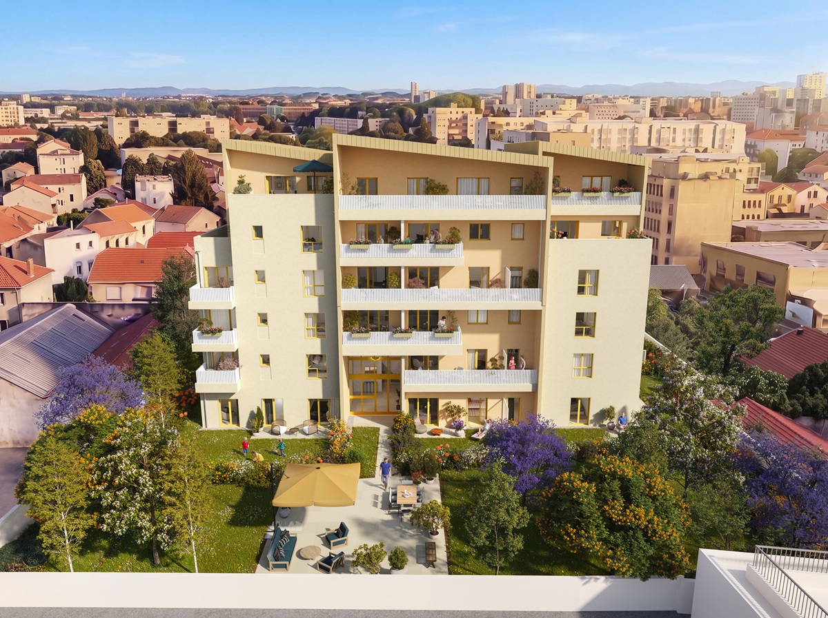 Programme neuf à Villeurbanne – 20 logements – À partir de 275 900 €