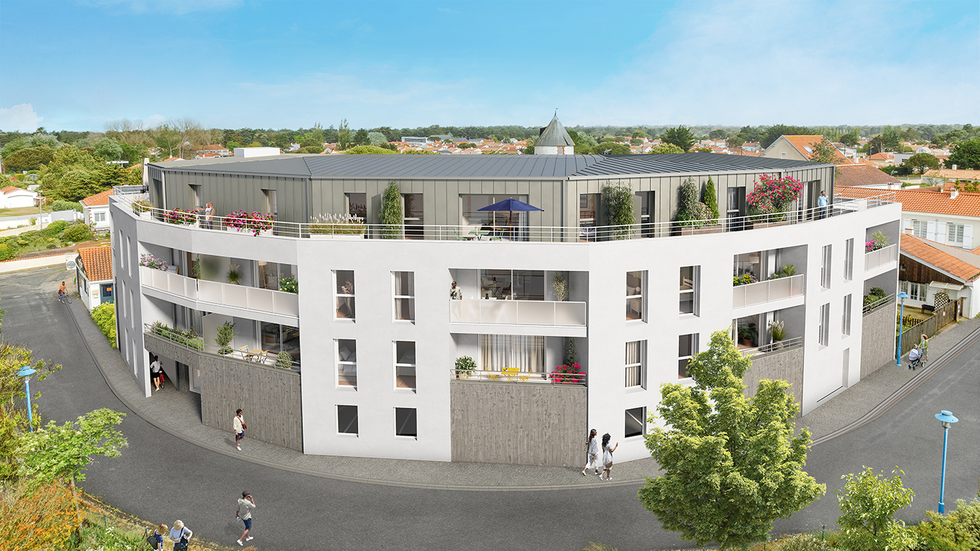 Programme neuf à Notre-Dame-de-Monts – 15 logements – À partir de 159 900 €