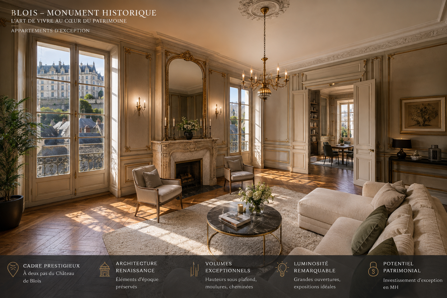 Programme neuf à Blois – 13 logements – À partir de 141 075 €
