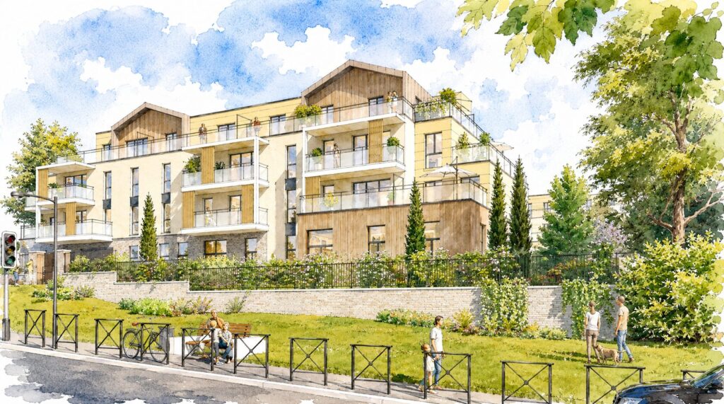 Programme neuf à Longjumeau – 3 logements – À partir de 190 000 €