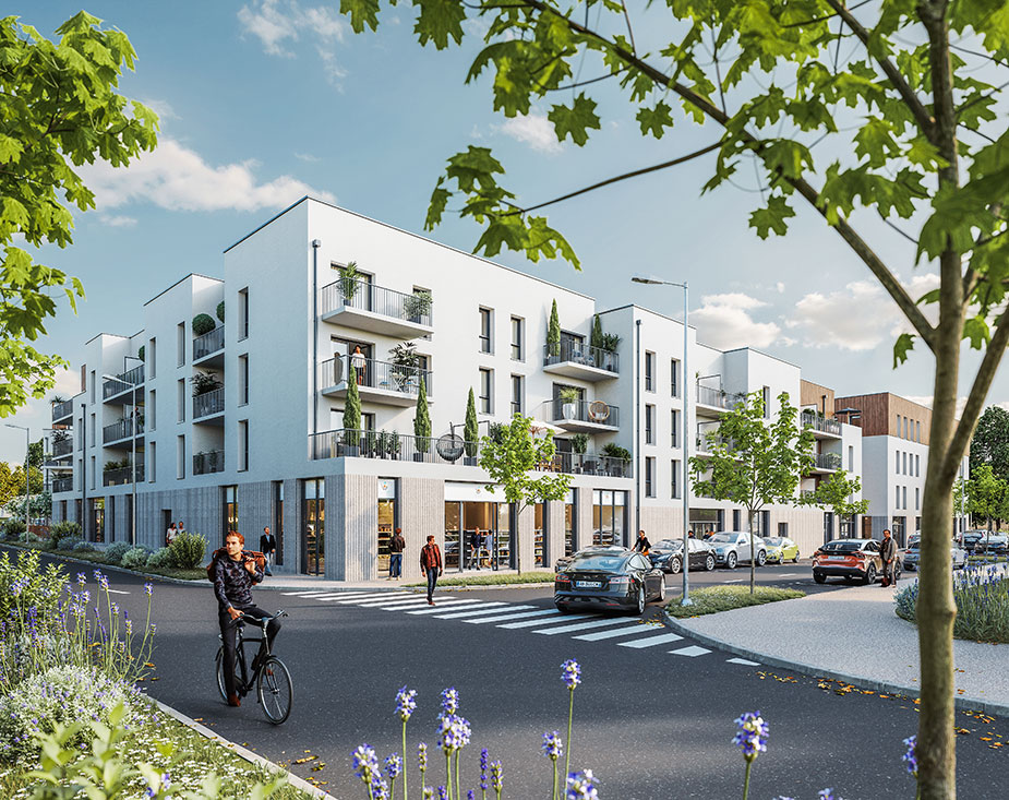 Programme neuf à Bretteville-sur-Odon – 75 logements – À partir de 177 000 €