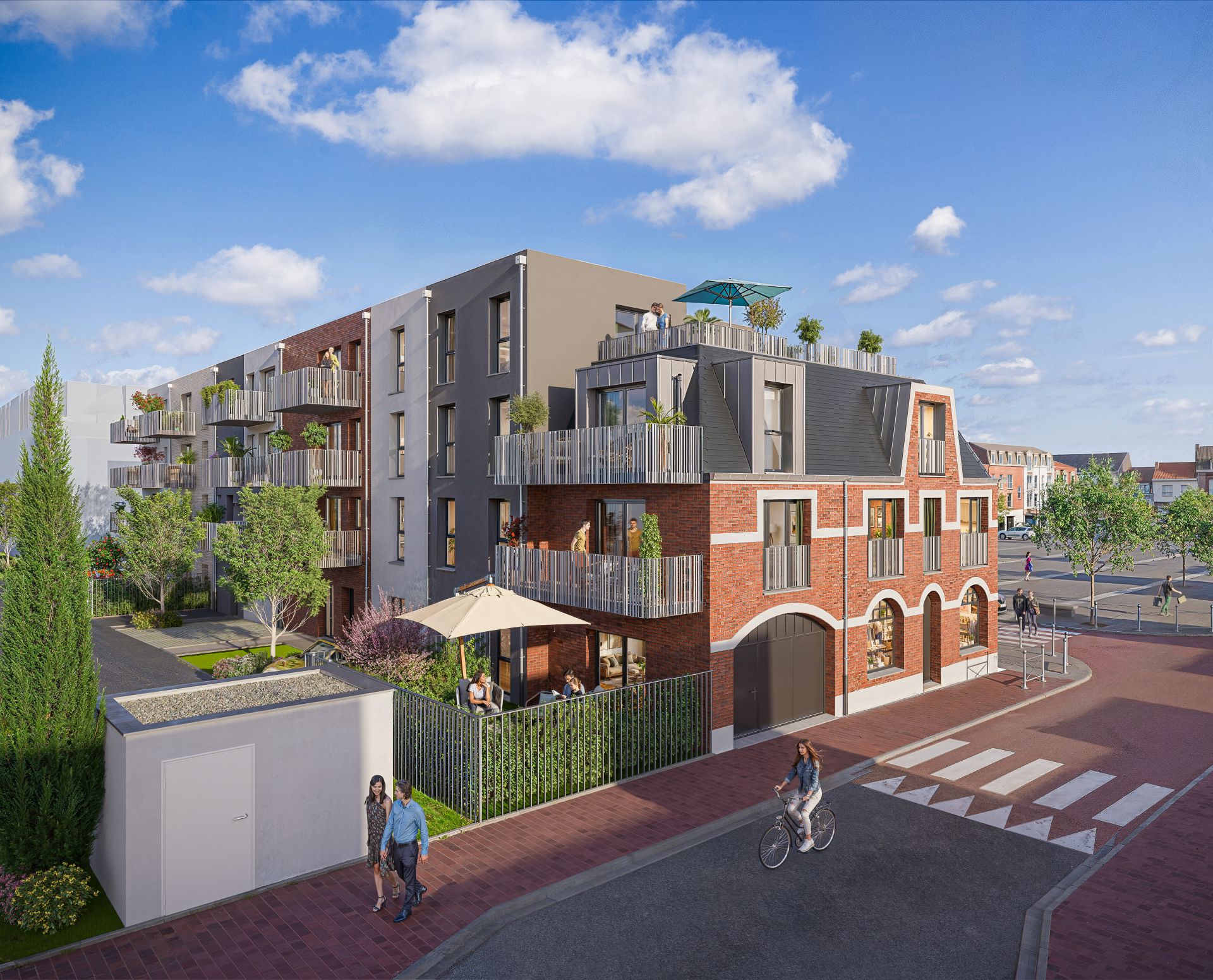 Programme neuf à Wervicq-Sud – 20 logements – À partir de 156 000 €