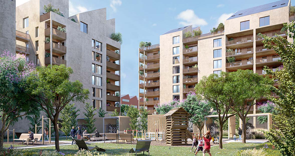 Programme neuf à Bordeaux – 3 logements – À partir de 241 532 €