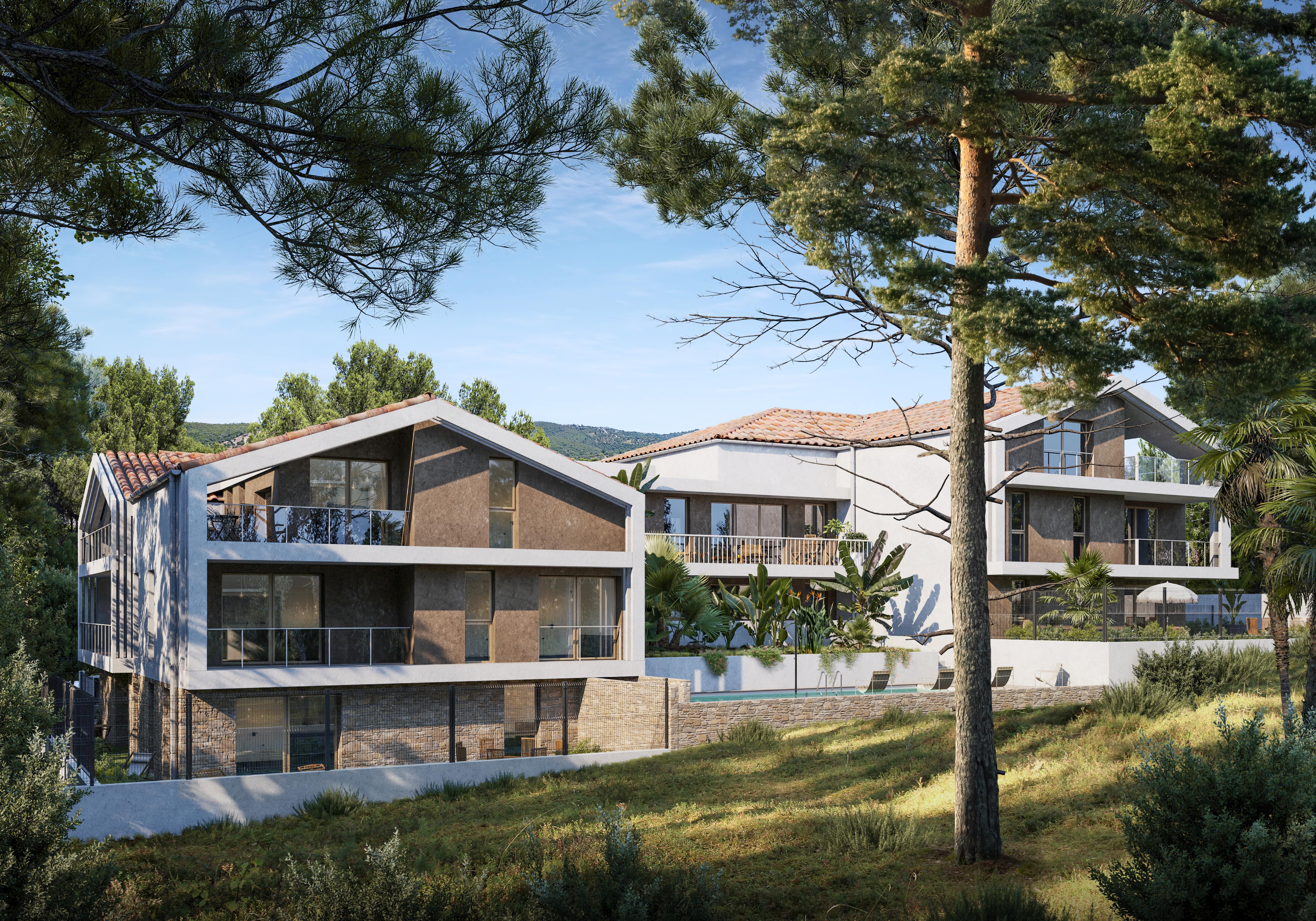 Programme neuf à Bormes-les-Mimosas – 17 logements – À partir de 365 000 €