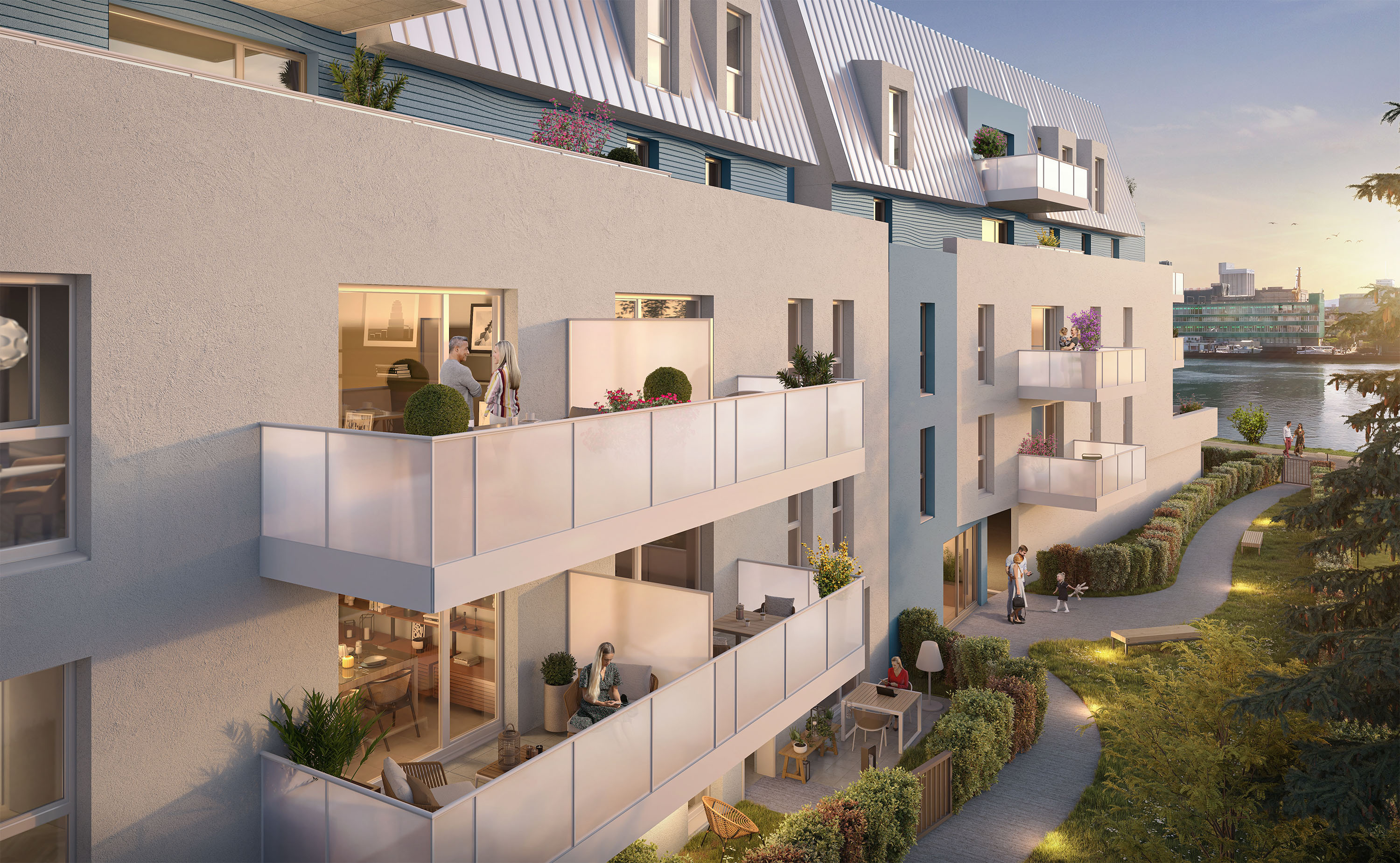 Programme neuf à Huningue – 28 logements – À partir de 227 600 €