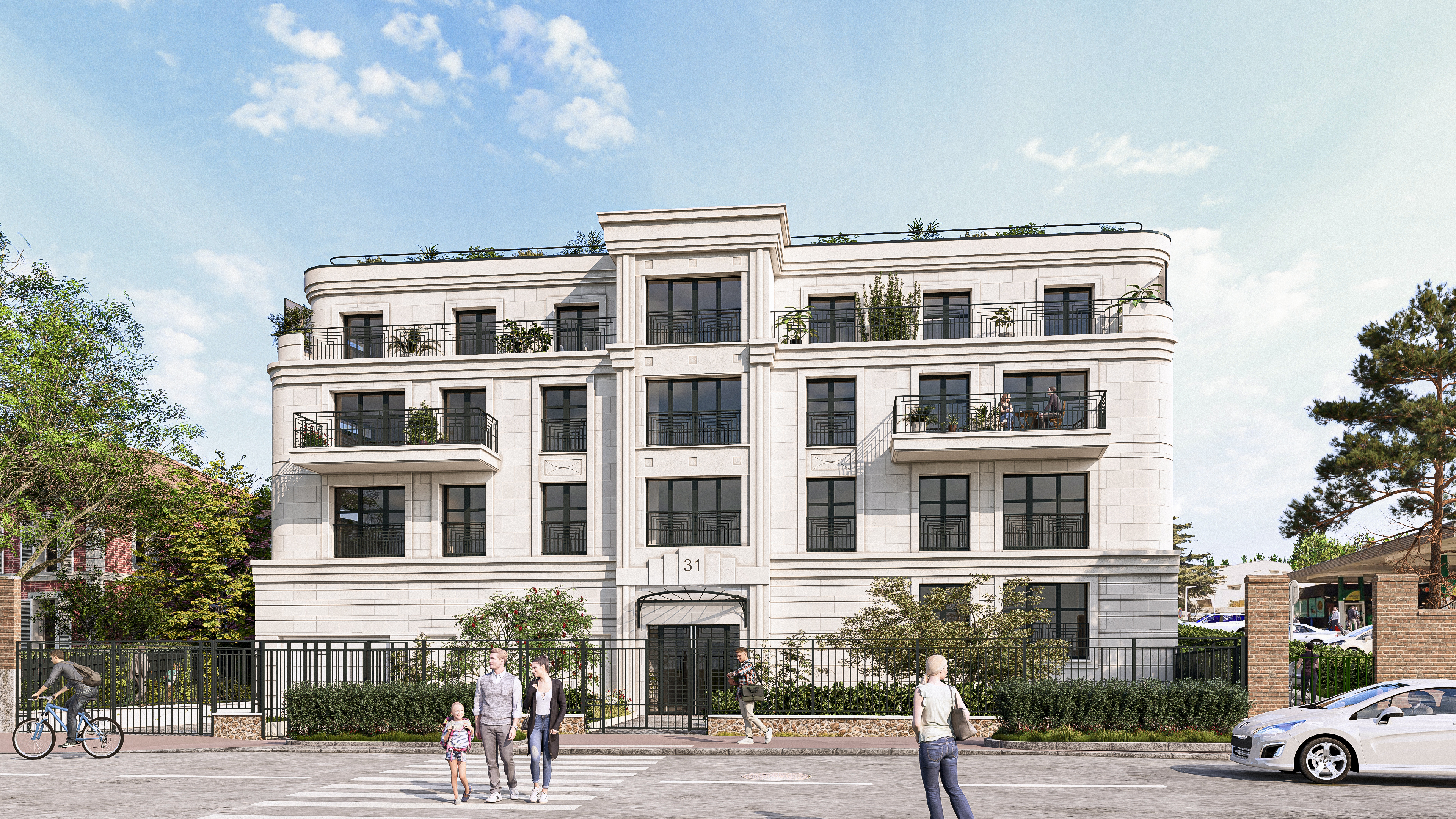 Programme neuf à Saint-Cloud – 9 logements – À partir de 584 000 €