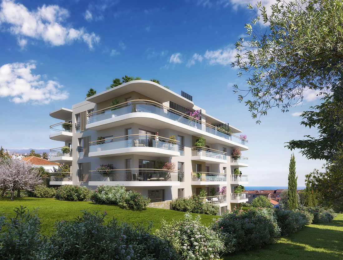 Programme neuf à Antibes – 1 logement – À partir de 301 100 €