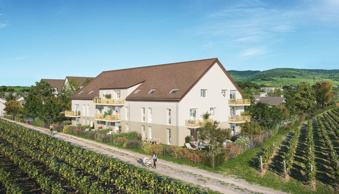 Programme neuf à Wintzenheim – 22 logements – À partir de 153 000 €