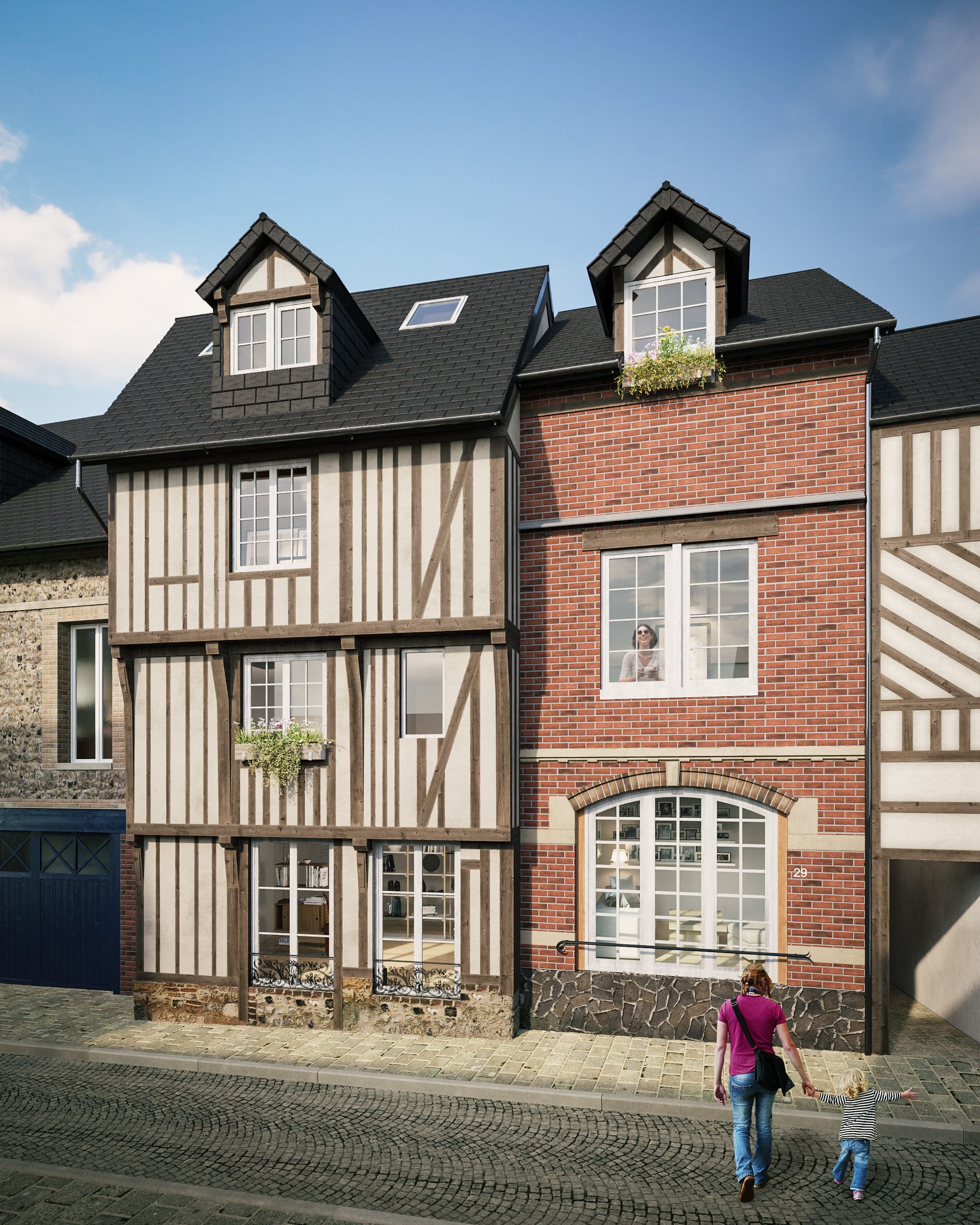 Programme neuf à Honfleur – 10 logements – À partir de 164 480 €