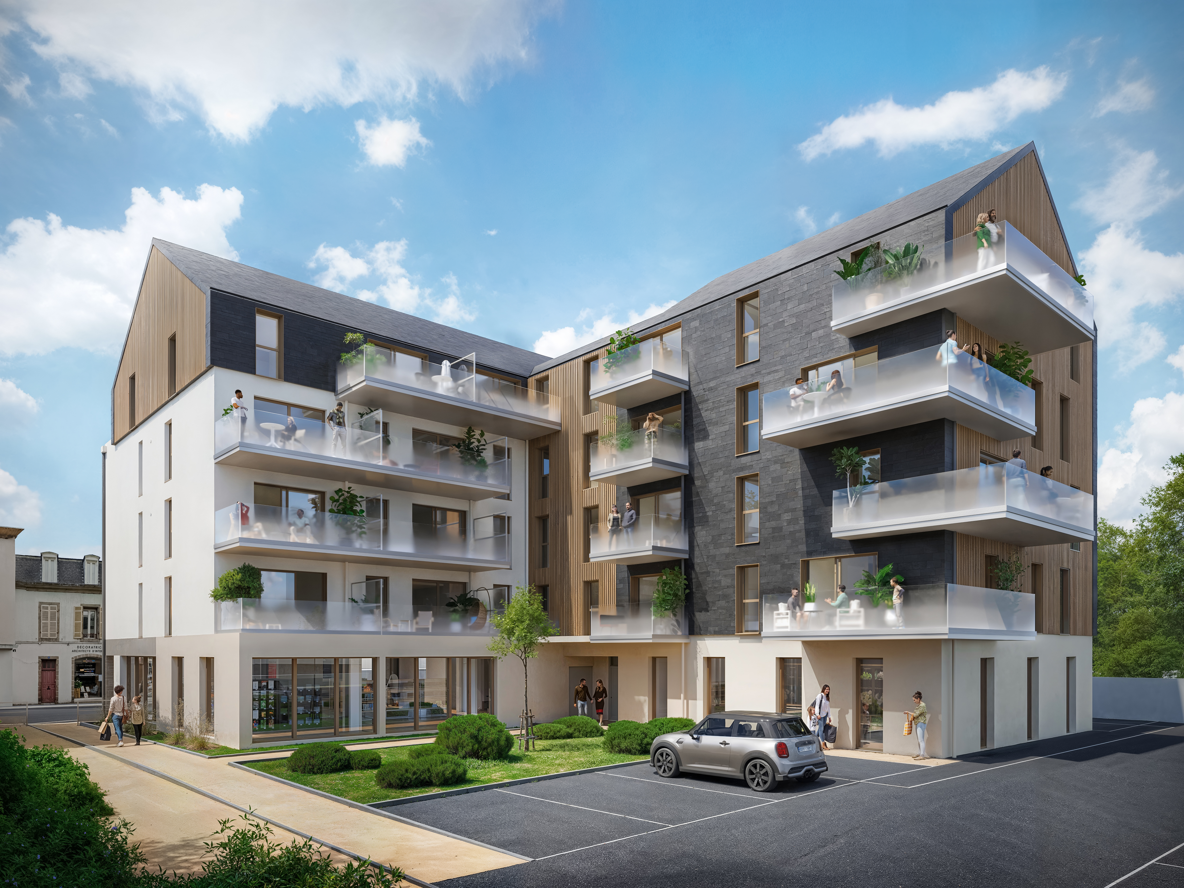 Programme neuf à Landerneau – 3 logements – À partir de 359 000 €