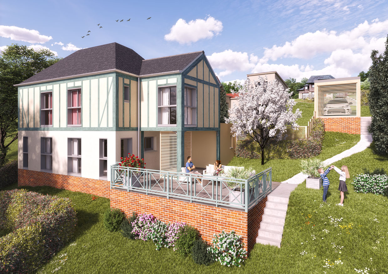 Programme neuf à Deauville – 1 logement – À partir de 1 299 000 €