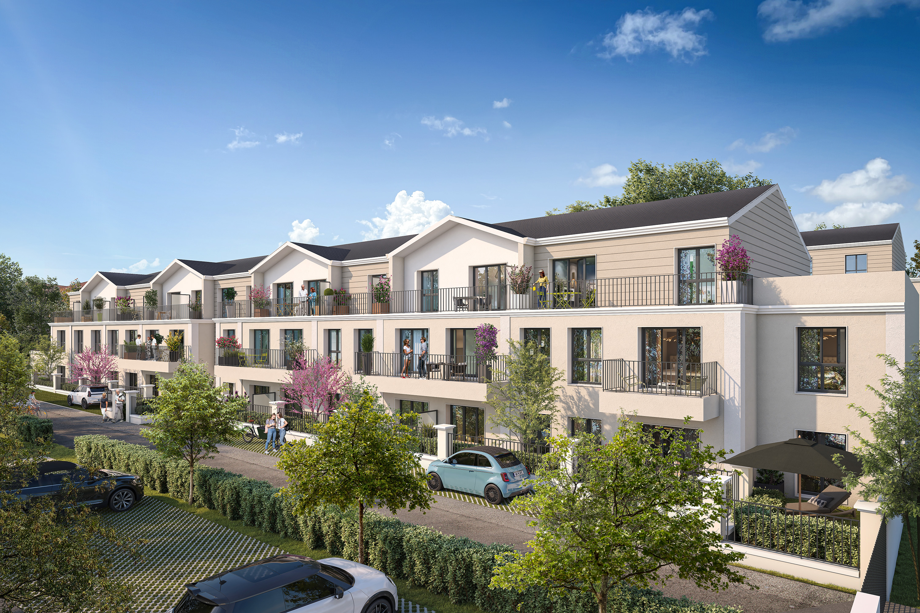 Programme neuf à Bonnières-sur-Seine – 38 logements – À partir de 96 583 €