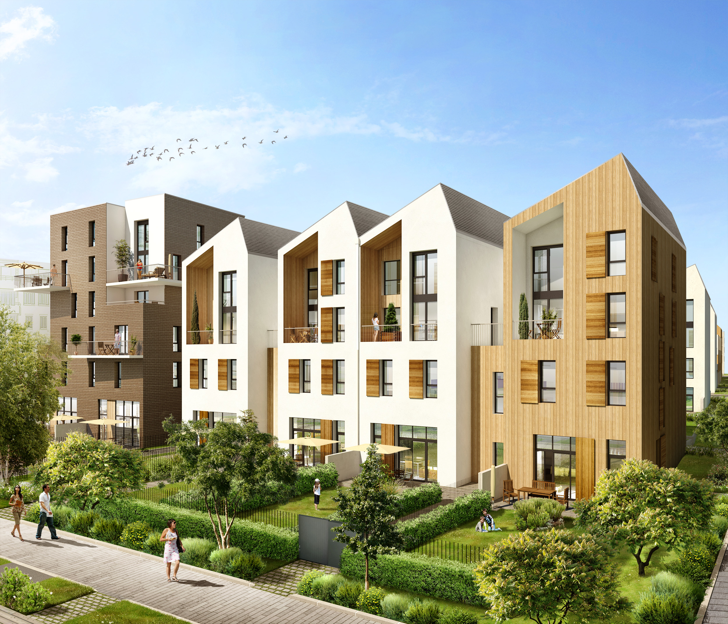 Programme neuf à Bordeaux – 1 logement – À partir de 226 921 €