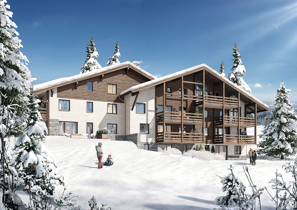 Programme neuf à Megève – 12 logements – À partir de 154 350 €