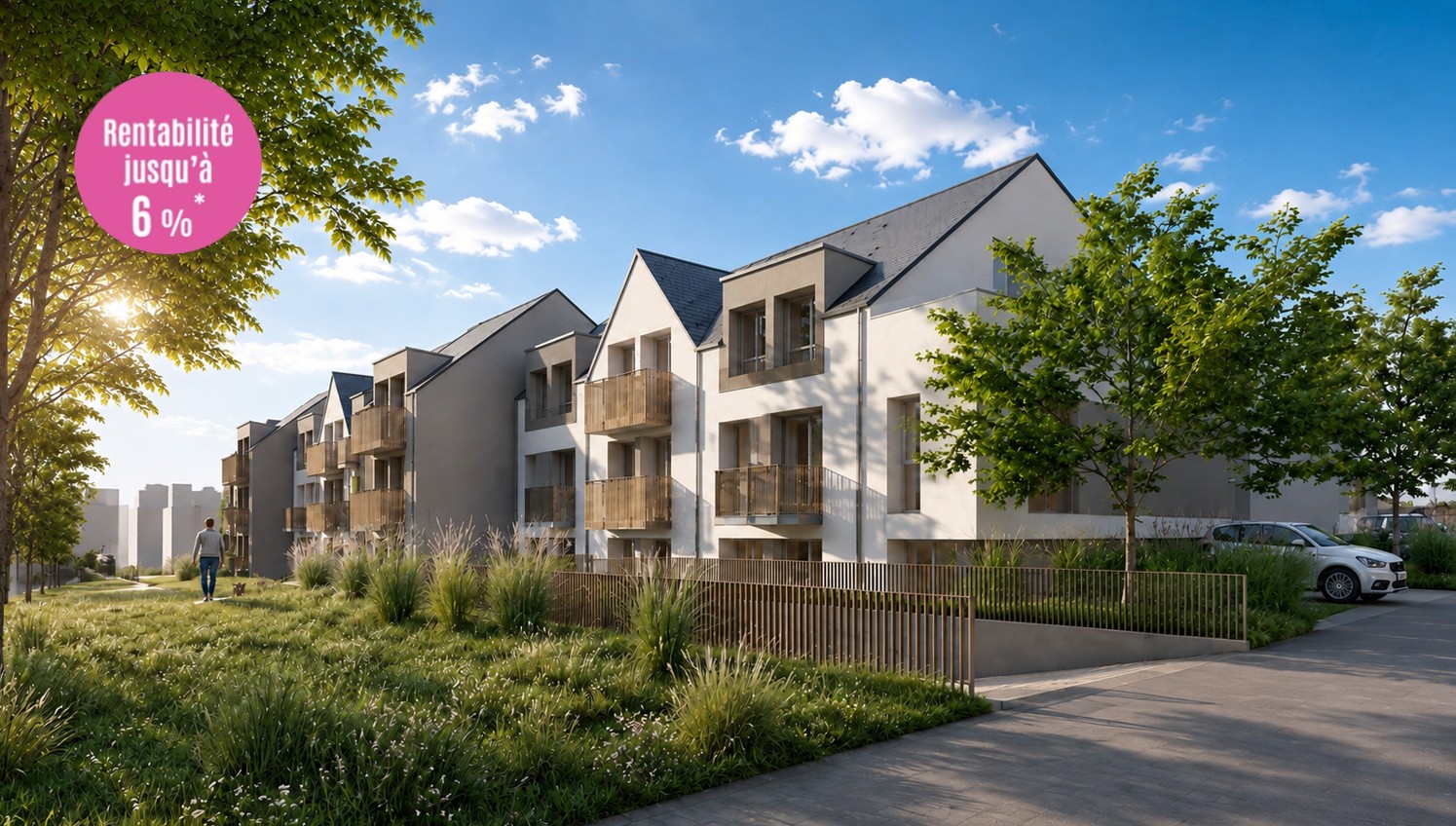 Programme neuf à Joué-lès-Tours – 116 logements – À partir de 90 700 €