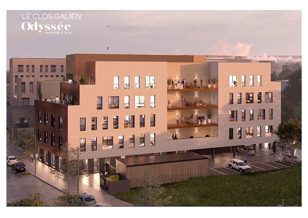Programme neuf à Rouen – 17 logements – À partir de 162 000 €
